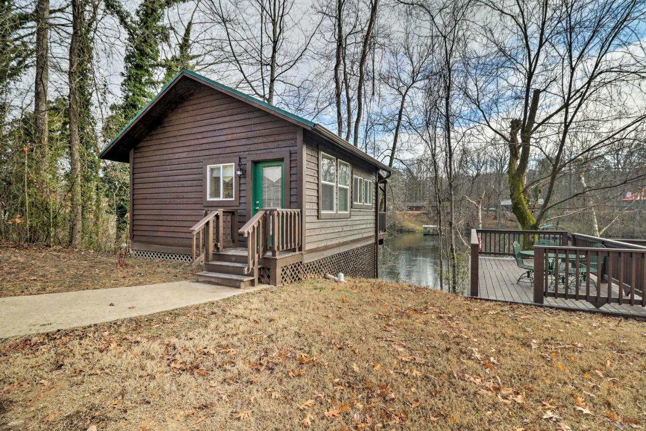 Cozy Heber Springs Cabin With Deck And Dock! エクステリア 写真