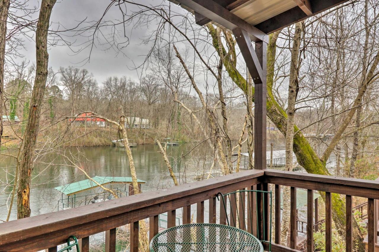 Cozy Heber Springs Cabin With Deck And Dock! エクステリア 写真